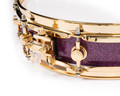 DW Collector's SSC Maple 3.14x14 Pi Snare - Purple Sparkle w/ Gold HW