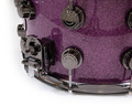 DW Collector's Maple 8x14 Snare - Purple Glass w/ Black Nickel
