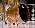 DW Collector's 6pc Maple Mahogany Kit - Gold Glass w/Gold HW