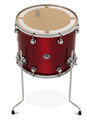 DWe 14"x16" Floor Tom - Black Cherry Metallic