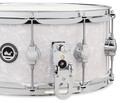 DWe 6.5"x14" Snare Drum - White Marine