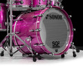 Sonor SQ2 6pc Beech Shell Pack - Bright Violet Sparkle 8/10/12/14/16/22