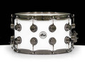 DW Collector's 8x14 SSC Maple Snare - White Lacuqer w/Black Nickel HW (1349085)