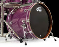DW Collector's 7pc Collector's Maple/Mahogany Kit - Purple Glass