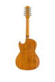 H. Jimenez LBQ4EBF Bajo Quinto Cutaway Electric - Transparent Black