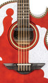 H. Jimenez LBQ4ETR Bajo Quinto Cutaway Electric - Transparent Red
