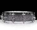 Used DW Collector's Maple Mahogany 4"x14" Snare Drum Black Galaxy