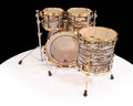 Sonor SQ2 4pc Medium Beech Kit - Gold Oyster w/Gold Hardware