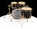 DW Collector's 4pc Maple SSC Kit - Gloss Black w/Gold Hardware