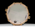 Sonor SQ2 14x8 Medium Maple Snare - Red Sparkle w/Gold Hardware