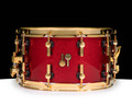 Sonor SQ2 14x8 Medium Maple Snare - Red Sparkle w/Gold Hardware (1045969-2RS)