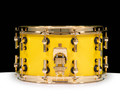 Sonor SQ2 14x8 Medium Maple Snare - Yellow Sparkle w/Gold Hardware