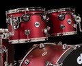 DW Collector's  4pc Maple SSC Kit - Black Cherry Metallic Hard Satin