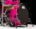 DW Collector's 6pc SSC Maple Kit - Hot Pink to Candy Black Fade