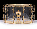 Sonor SQ2 14x8 X-Ray Acrylic Snare Drum w/Gold Hardware