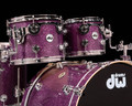 DW Collector's 3pc 333 Maple Kit - Purple Glass 10/12/16/22