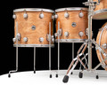 DW Collector's 6pc Pure Birch Kit - Natural Satin Oil w/Satin Chrome HW