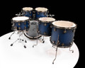 DW Collector's SSC Maple 6pc Kit - Regal to Royal Satin Oil Burst