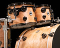 DW Collector's 5pc Pure Birch Kit - Natural Satin Oil w/Black Nickel HW