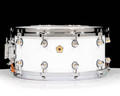 Pearl Masterworks 14x6.5 Modern Dry Shell Snare Drum - Artic White