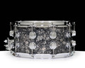 DW Collector's 7x14 SSC Maple Snare - Silver Abalone