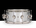 DW Thin Aluminum 6.5x14 Snare Drum with Nickel Hardware (Open Box)