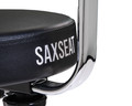 SaxSeat Heavy Duty Three-Leg Throne with Backrest