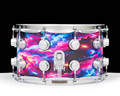 DW Collector's 8x14 Brass Snare w/Satin Chrome - Galaxy
