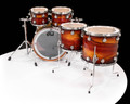 DW Collector's Series Maple 5pc Exotic Almond Burst Horizontal Padauk