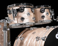 DW Collector's Series 4pc 3/3/3 Maple Kit - Creme Oyster w/Chrome HW