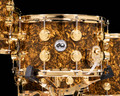 DW Collector's 7pc Maple SSC Kit - Gold Abalone w/Gold Hardware