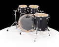 DW Collector's 4pc Maple SSC Kit - Gun Metal Sparkle Glass