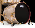 DW Collector's 6pc Purpleheart Kit - Broken Glass w/Gold HW