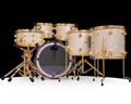 DW Collector's 6pc Purpleheart Kit - Broken Glass w/Gold HW
