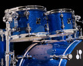 Sonor SQ2 6pc Vintage Maple Shell Pack - Sapphire Sparkle