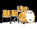 Sonor SQ2 5pc Maple Shell Pack - Exclusive Gold Sparkle Lacquer
