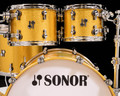 Sonor SQ2 5pc Maple Shell Pack - Exclusive Gold Sparkle Lacquer
