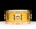 Sonor SQ2 14x6.5 Vintage Maple Snare - Gold Sparkle Lacquer - Gold Hardware