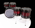 Yamaha Live Custom Hybrid Oak 5pc Demo - Uzu Magma Sunburst
