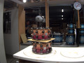 DW Collector's 8x14 SSC  Maple Snare- Ultraviolet to Natural over Mapa Burl
