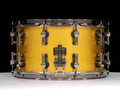 Sonor SQ2 14x8 Vintage Maple Snare - Gold Sparkle Black Chrome