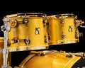 Sonor SQ2 4pc Beech - Gold Sparkle Lacquer Gold Hardware