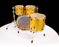 Sonor SQ2 4pc Maple - Gold Sparkle Lacquer Gold Hardware