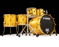 Sonor SQ2 5pc Maple Shell Pack - Gold on Gold Sparkle Lacquer