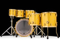 Sonor SQ2 6pc Thin Maple Shell Pack - Gold on Gold Sparkle