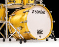 Sonor SQ2 6pc Thin Maple Shell Pack - Gold Sparkle Lacquer