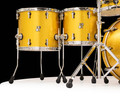 Sonor SQ2 6pc Thin Maple Shell Pack - Gold Sparkle Lacquer
