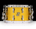 Sonor SQ2 14x8 Vintage Maple Snare - Gold Sparkle w/ Hella Hoops
