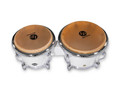 LP Limited Edition Mango Bongo Set - Pearl White  w/Chrome Hardware