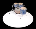 DW Design Series 4pc Shell Pack - Blue Lightning 10/12/16/22